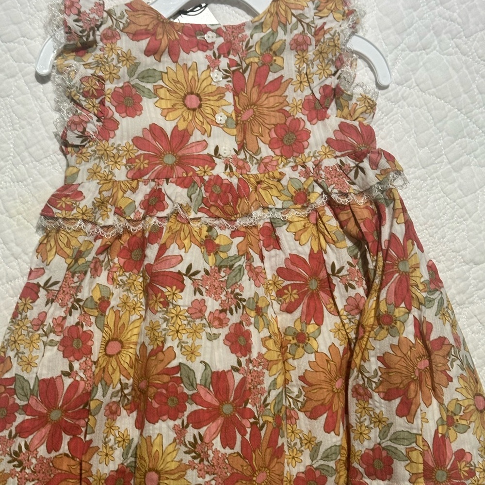 Floral Summer Girl Dress - Picture 12 of 16